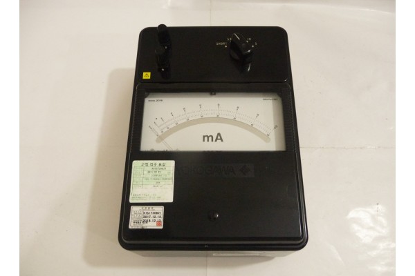 Yokogawa High Frequency Ammeter, 201601, 5/10/20/50 mA; DC 10Hz to 5MHz